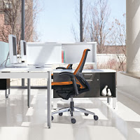 Global Spree Chair at Desk