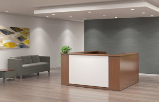 Indiana Furniture Aura Guest Reception Desk