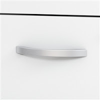 studio c brushed silver drawer pull