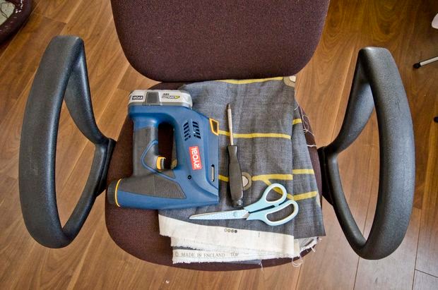 Diy Office How To Reupholster Your Office Chair Office Anything
