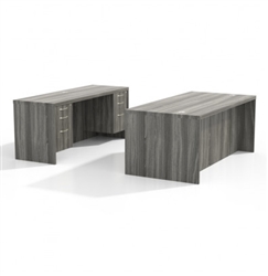 Aberdeen Gray Steel Desk Aberdeen Gray Steel Desk