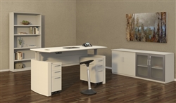 Medina Height Adjustable Desk by Mayline Medina Height Adjustable Desk by Mayline