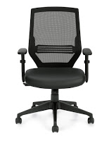 Offices To Go OTG12112B Mesh Chair