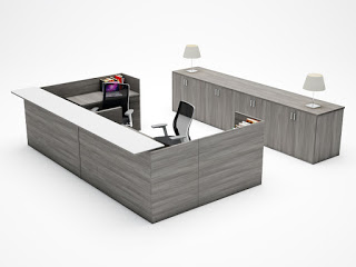 Cherryman Amber Reception Desk