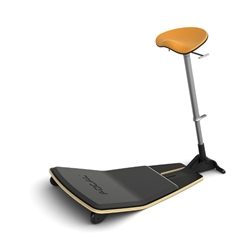 Safco Focal Locus Standing Height Seat with Anti Fatigue Mat Safco Focal Locus Standing Height Seat with Anti Fatigue Mat