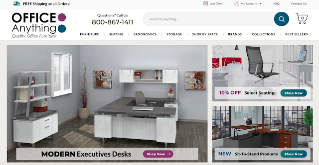 New OfficeAnything.com Homepage
