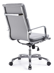 Hendrix Gray Office Chair - Back View Hendrix Gray Office Chair - Back View