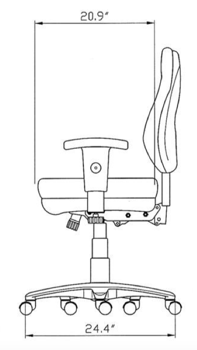 Eurotech Seating 24 7 Ergonomic Office Chair