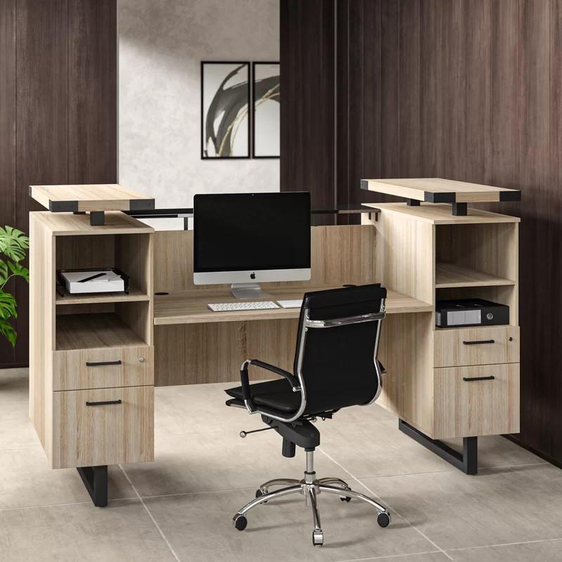 small reception desk